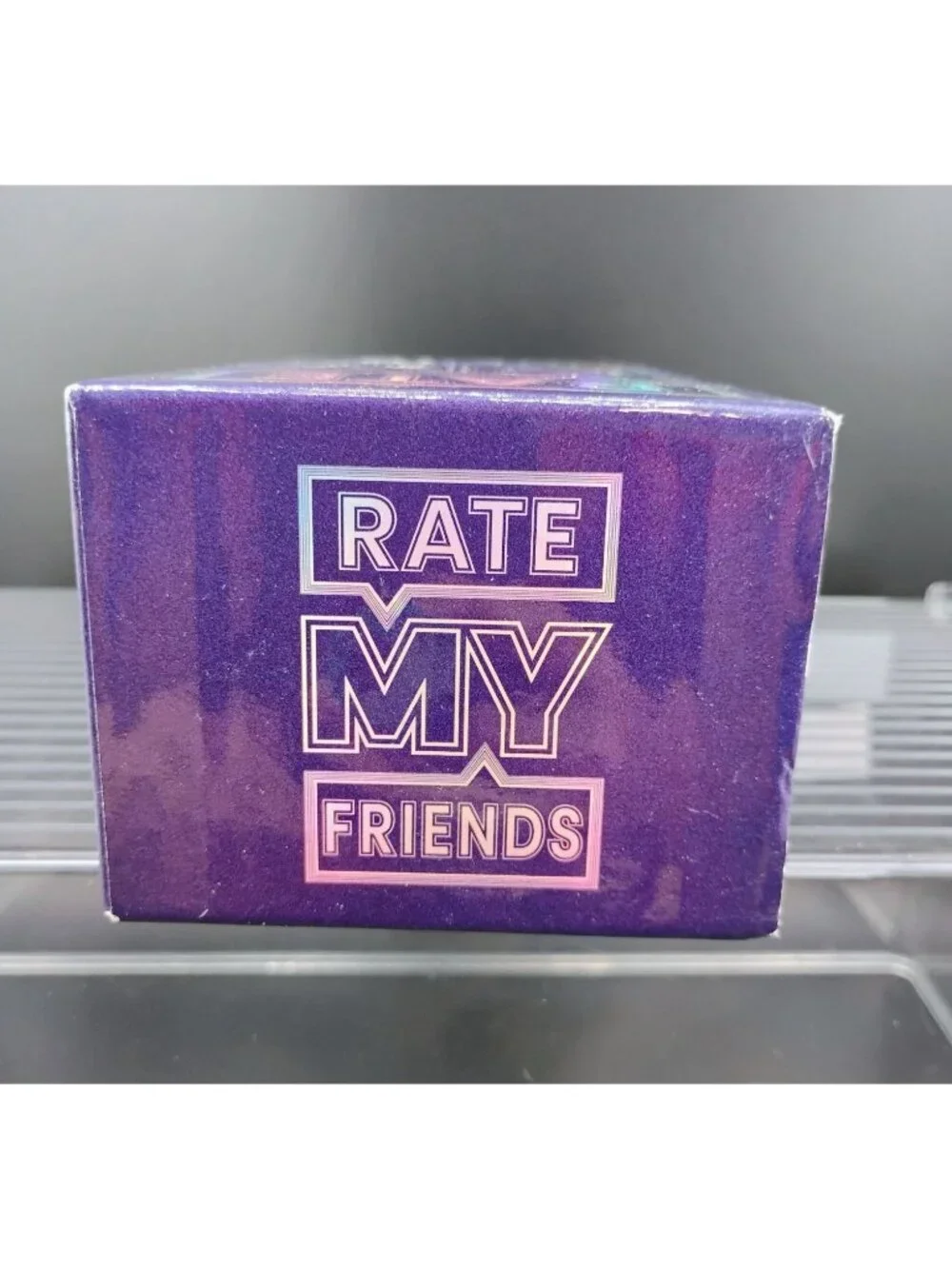 Rate My Friends Holographic Party Game Age 17+